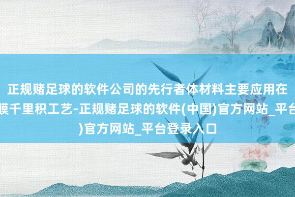 正规赌足球的软件公司的先行者体材料主要应用在半导体薄膜千里积工艺-正规赌足球的软件(中国)官方网站_平台登录入口