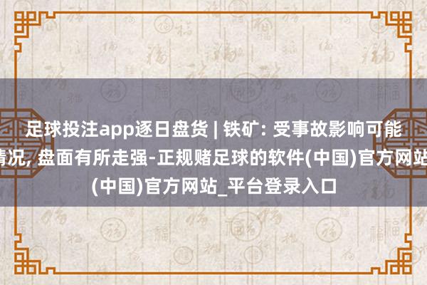 足球投注app逐日盘货 | 铁矿: 受事故影响可能出现发运暂停情况, 盘面有所走强-正规赌足球的软件(中国)官方网站_平台登录入口